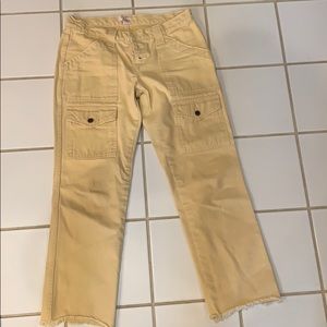 Joie cropped fringe pant